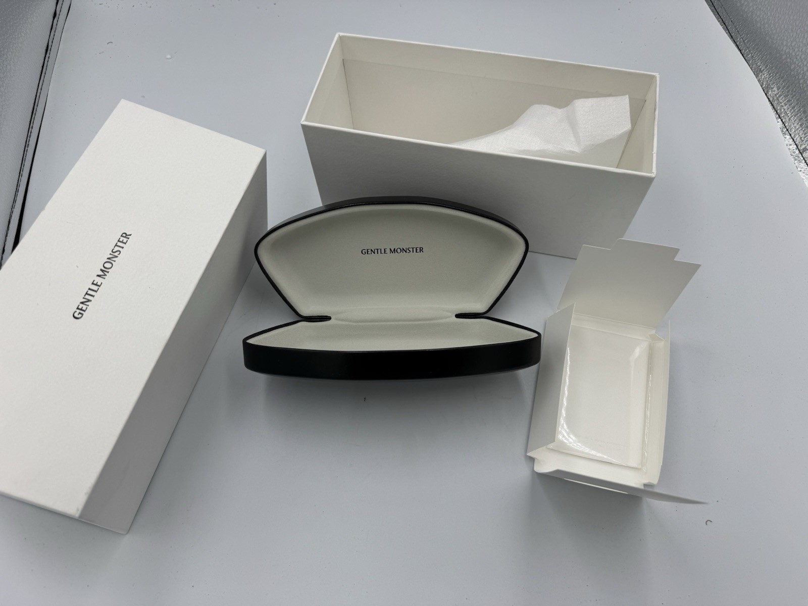 Gentle Monster Case & Box Only - Black - Eyewear Sunglass Eyeglass Storage