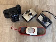 3 DDR Kameras: PENTI 2, CERTO SL 110, PERFEKTA und 1 Belichtungsmesser Weimarlux