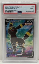 2021 POKÉMON UMBREON V #188 SWSH EVOLVING SKIES FULL ART PSA 9 MINT! on eBay