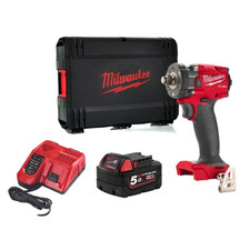 Image of Milwaukee M18 FIW2F38-0X FUEL 3/8" Friction Ring Impact Wrench + 5ah Battery