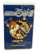 Inspector Gadget 2 VHS Sealed 2003 Disney Family Movie Collectible New Old Stock
