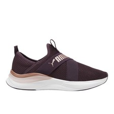 PUMA Softride Harmony Slip On Womens Purple Sneakers Casual Shoes 37960608