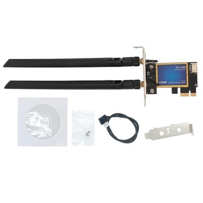 TX-1200 Network Card Adapter For PCI-E Interface Wireless 802.11A/B/G/N/AC