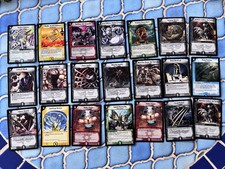 Wizards Duel Masters TCG 77 Card Lot Amber Piercer Rayla Rothus Ra Vu Baby Zoppe