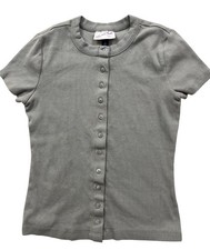 Universal Thread Button Down Knit Top Womens ...