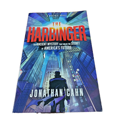 Harbinger : A Graphic Novel by Jonathan Cahn New/Free Shipping 