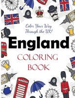 England Coloring Book | Color Your Way Through The Uk! | Dylanna Press | Buch