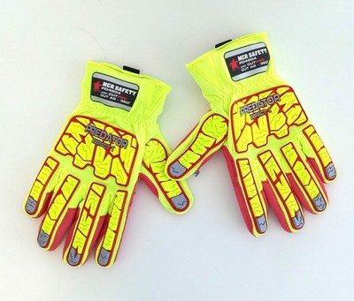 MCR Safety Predator Mechanics Gloves CutproA5 Hyper Max PD4904XL