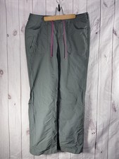 The North Face Womens Size 10 Regular Gray Nylon Outdoor Hiking Pants