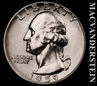1959 Washington Quarter- Choice Gem Brilliant Uncirculated- Luster #K395