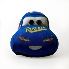 Ty Sparkle Fabulous Lightning McQueen Blue Plush Car Disney Pixar 2017
