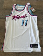 Nike Original Vice Swingman NBA Miami Heat Jaime Jaquez Jr White L 48 Jersey