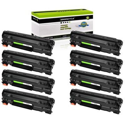 8PK CF283A 83A Toner Cartridge Fits for HP LaserJet Pro MFP M125fp M127fp M125nw