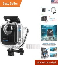 131FT Diving Case for GoPro Max2 - Ultra Secure, Clear Underwater Footage