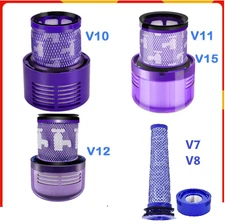 Replacement Filter For Dyson V7 V8 V10 V11 V12 V15 Absolute Animal Clean Vacuum