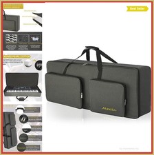 61-Key Keyboard Gig Bag Padded Nylon 41.7x17.3x6.3 Inch Electric Piano Carrying
