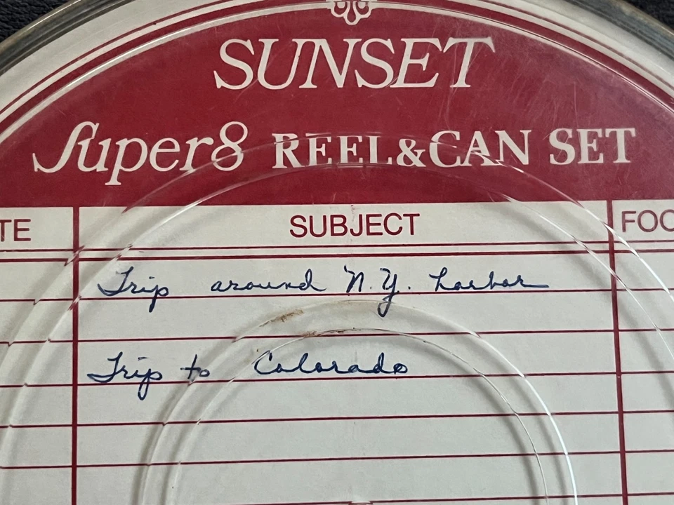 De colección SUPER 8 Películas caseras Años 40-50 Viaje Puerto de Nueva York Colorado, Ohio PLUS Foto 4 de 4
