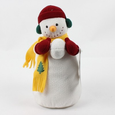 Figi Graphics Inc The Frosts Child Brrrrnie Frost Plush Snowman 2002 11'' Tall