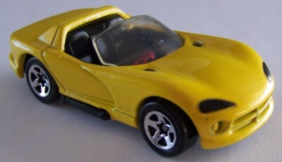 Hot Wheels Loose - Dodge Viper RT/10 - 5 Spoke Hubs - Yellow | 168
