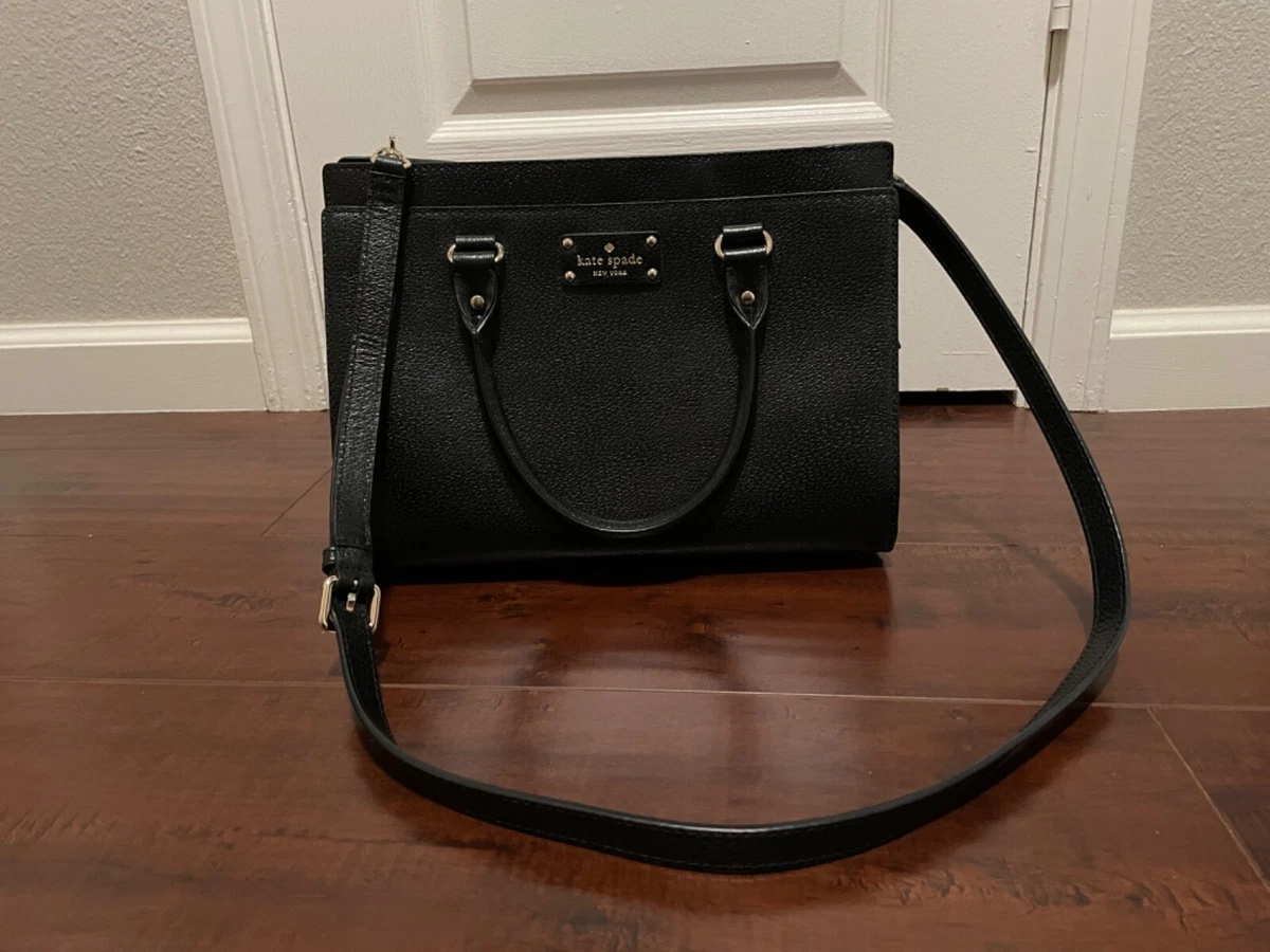 kate spade black purse crossbody