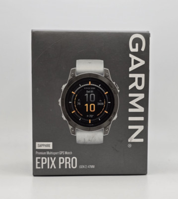 Garmin Epix Pro Gen 2 GPS Smartwatch Sapphire Edition 47 mm Titanium ...