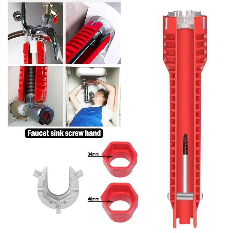plumbing tool kit for faucet repair