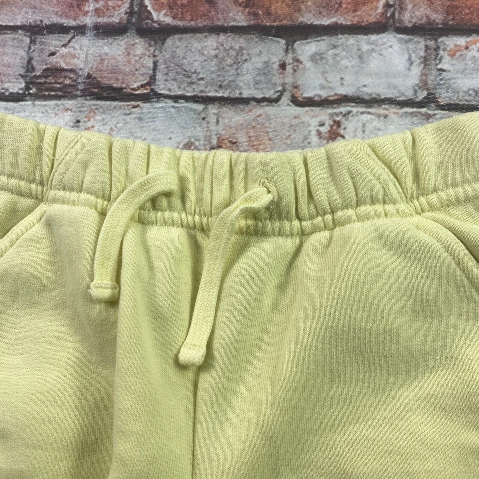 Abercrombie Fitch Kids Girls Shorts 5-6 Yellow Drawstrings Pull On Pockets - Image 3 of 4