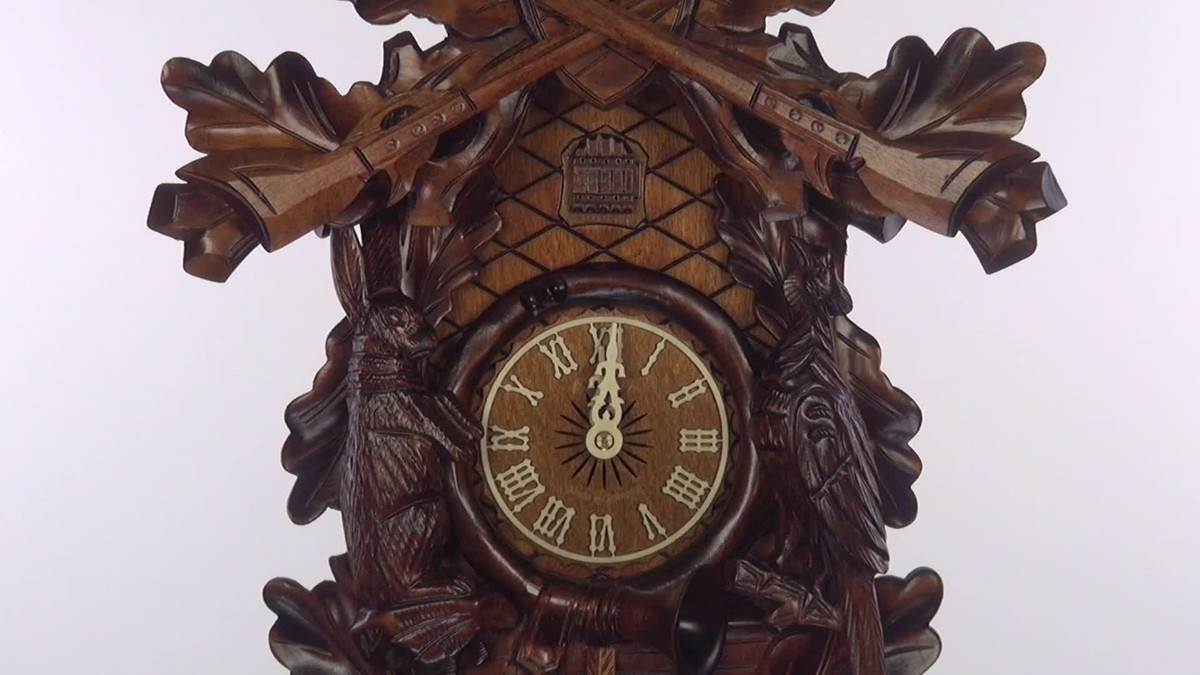 Horloge à Coucou HerrZeit By Adolf Herr – Modèle The Hunter’s Clock AH 375/1 MT – Neuf Dans Son Emballage