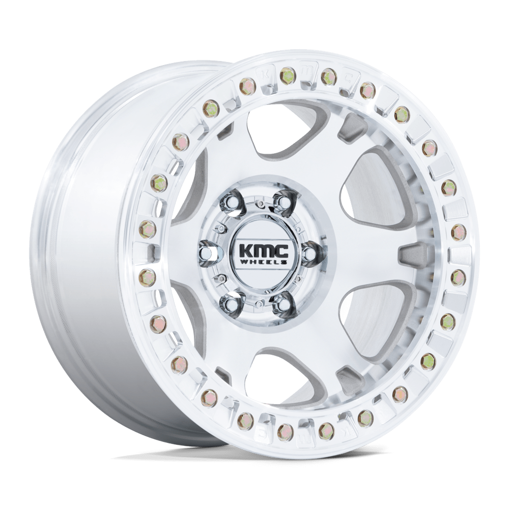 KMC KM238 VI BEADLOCK Machined Rim: 17x9, 5x127/5x5.0, -38mm