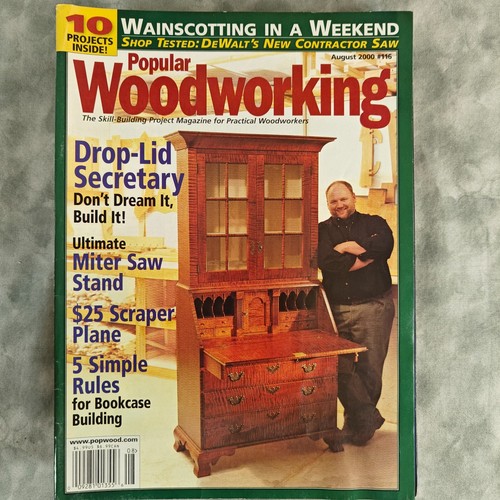 Popular Woodworking Magazine Lot – 12 Issues 2000s DIY Woodworking Plans & Tips - Picture 16 of 24