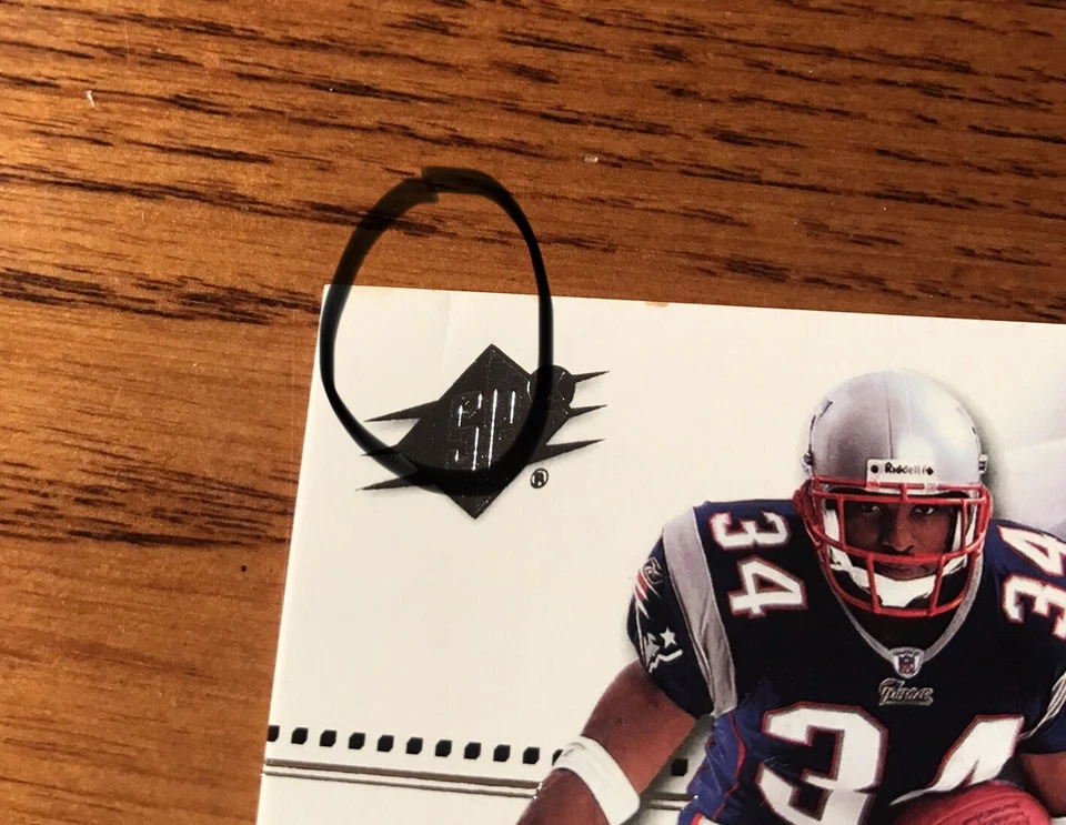 2004 SPX Rookie Swatch Supremacy Cedric Cobbs #SWR-CC New England Patriots - Image 3 of 3