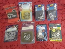 8 Vtg lot w chariot ral partha rafm grenadier figure metal miniature rpg d d tsr