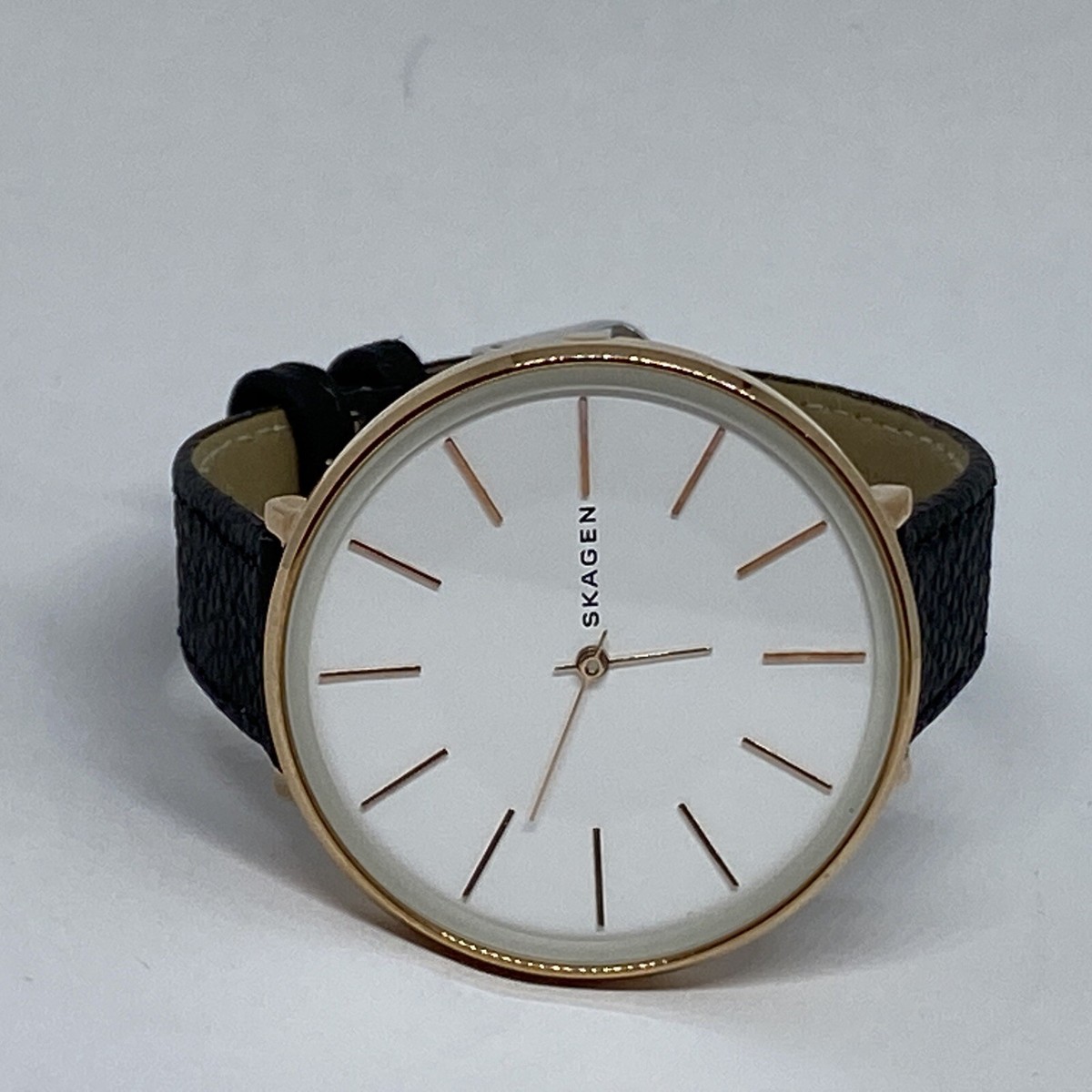 Skagen Karolina SKW2688 Women Black Leather Analog Dial  display picture 1