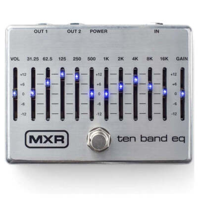 MXR M108S Ten Band Graphic EQ Pedal