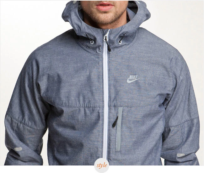 RARE VESTE À CAPUCHE VINTAGE NIKE NSW VAPOR CHAMBRAY TECH PACK TAILLE SUPRÊME. MED 