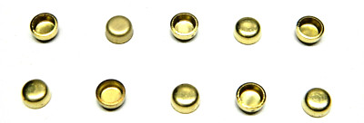 Holley QFT AED CCS 1007-108 Thick Wall 1/4'' Brass Well Plugs Sold as Pack of 10