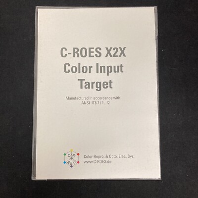 C-ROES X2X Color Input Target - Color-Repro. & Opto. Elec. Sys.