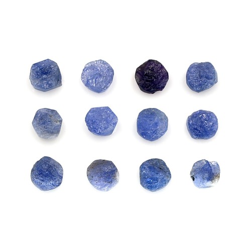 Naturel Tanzanite Bleue 8 À 10 CT Octogone Paire Ample Pierre Précieuse