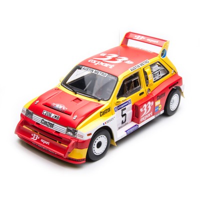Sunstar 1:18 MG Metro 6R4 WRC rally car No. 5 simulation alloy car 