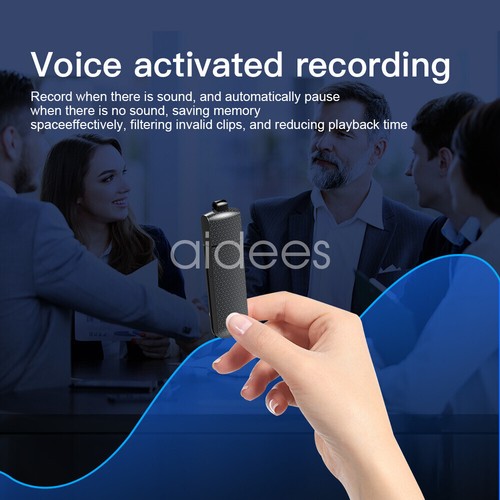 4-32G Mini Pocket Sound Voice Activated Recorder Audio Recorder USB Memory Stick - Picture 8 of 25