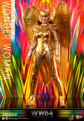 WW84~WONDER WOMAN / GOLDEN ARMOR~DELUXE~SIXTH SCALE FIGURE~MMS578