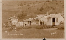 Allen & Fleming Cottages Oceanside Oregon RPPC Postcard