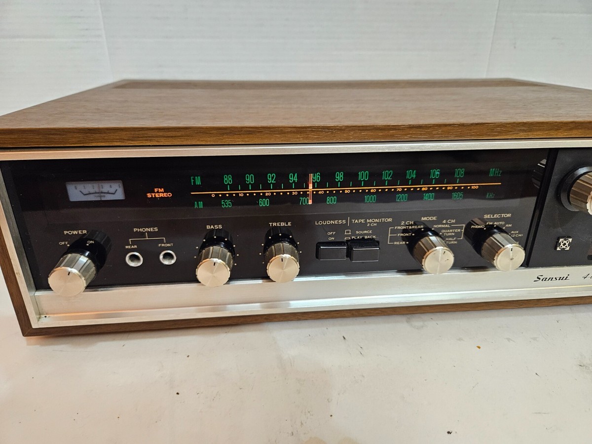Sansui QR-1500 4チャンネル受信機 アンプ 動品 Sansui QR-1500 4チャンネル受信機 アンプ 動品 Sansui QR-1500 4