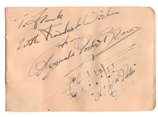 Reginald Porter Brown Signed Musical Quote / Autographed British Organist