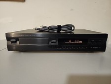 Yamaha CD Compact Disc Player CDX-393 Natural Sound Black Working, No Remote.