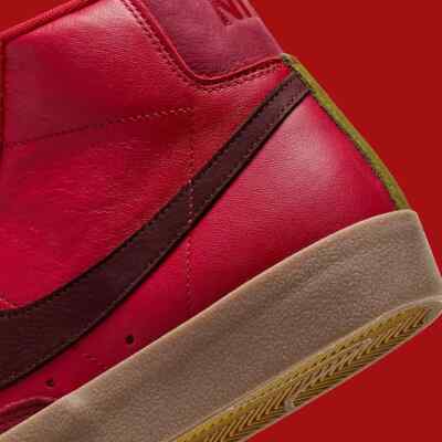 Nike Blazer Mid \'77 Vintage Layers of Love Gym Red Shoes Mens Sz 10.5 FZ4039-687 Nike Blazer Mid  main image 4