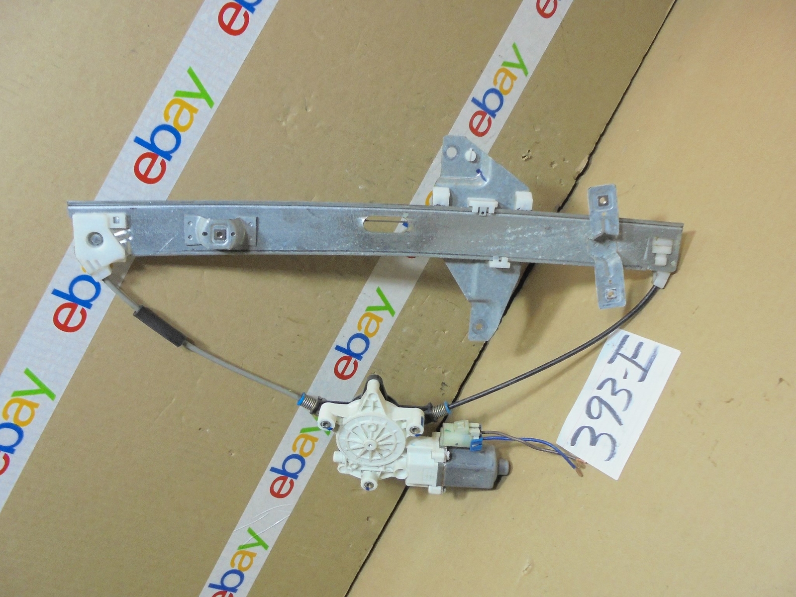 06 - 12 CHEVROLET IMPALA Front PASSENGER Side Window Regulator W/ Motor #393-E