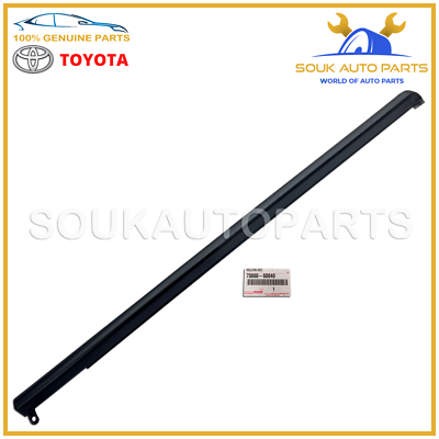 75660-60040 Genuine Toyota MOULDING, QUARTER BELT, RH 7566060040 