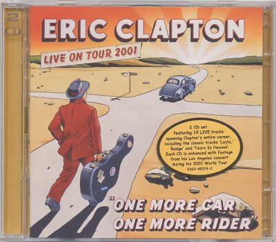 2XCD - ERIC CLAPTON - ONE MORE CAR ONE MORE RIDER - 9362 48374-2 - 2002 GERMANY