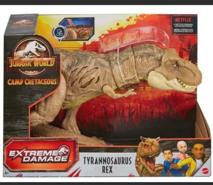 Jurassic World Camp Cretaceous Extreme Damage Tyrannosaurus Rex